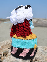 Load image into Gallery viewer, Jack & Sally Inspired Crochet Bouquet – Handmade Keepsake