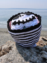 Load image into Gallery viewer, Jack & Sally Inspired Crochet Bouquet – Handmade Keepsake