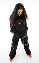 Load image into Gallery viewer, Embroidered Horror Hoodie “Scream”