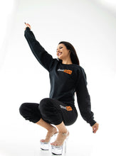 Load image into Gallery viewer, Sweatshirt with Orange “Ghost Girl” Logo - PRE-ORDER