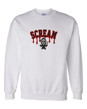 Load image into Gallery viewer, Embroidered Horror Crewneck “Scream”