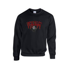 Load image into Gallery viewer, Embroidered Horror Crewneck “Scream”