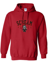 Load image into Gallery viewer, Embroidered Horror Hoodie “Scream”