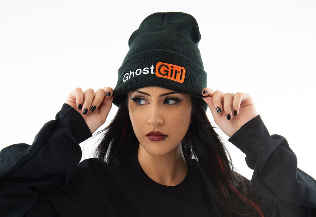 Ghost Girl Cuffed Knit Beanie