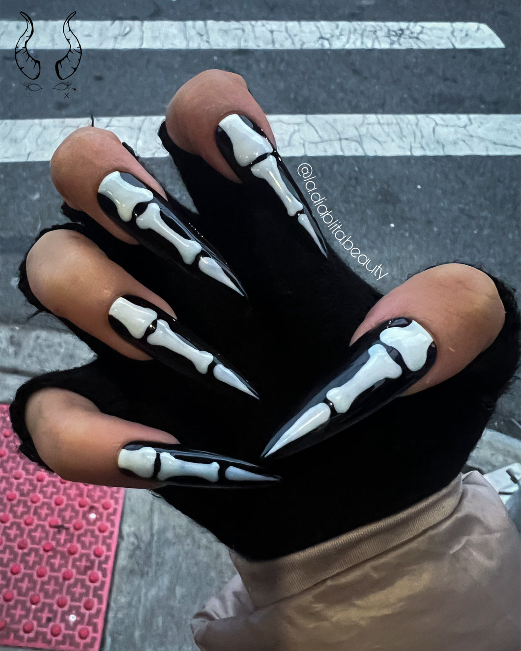 Glow Skeleton Hand Set