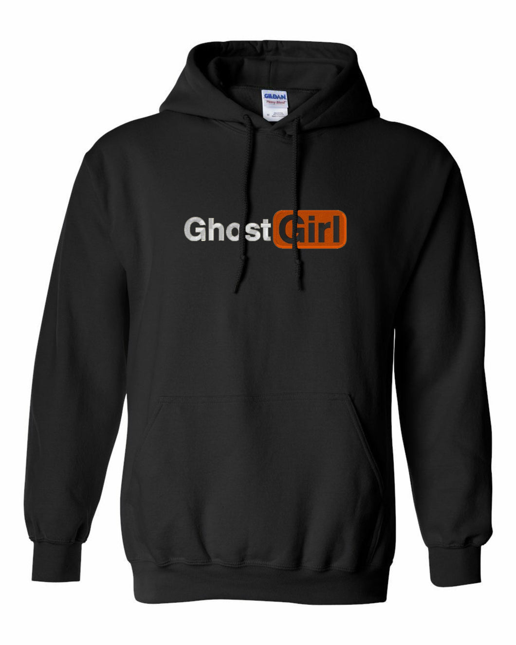 Hoodie with Orange “Ghost Girl” Logo - PRE-ORDER