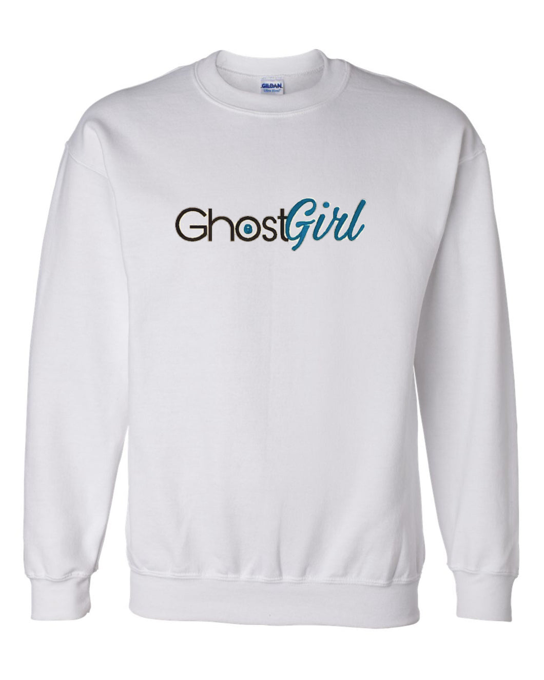 Sweatshirt with Blue “Ghost Girl” Logo - PRE-ORDER