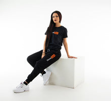 Load image into Gallery viewer, Unisex Jogger Sweatpants - “Ghost Girl” Logo in Orange - PRE-ORDER
