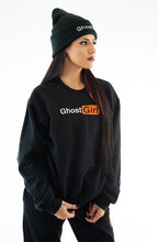 Load image into Gallery viewer, Sweatshirt with Orange “Ghost Girl” Logo - PRE-ORDER
